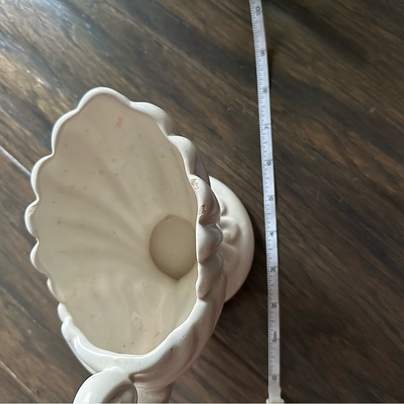 Vintage Haeger Cornupocia Creamware Planter - Picture 11 of 12